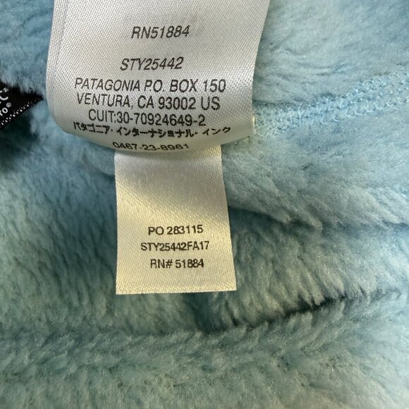 Patagonia Re-Tool Snap-T Pullover Womens Medium (est) Tubular Blue EUC - Picture 6 of 9